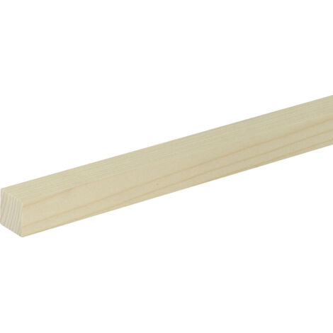 FN Neuhofer Flachleiste 100 cm 23 x 23 mm Fichte/Kiefer Leisten