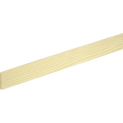 FN Neuhofer Flachleiste 100 cm 29 x 5 mm Fichte/Kiefer Leisten