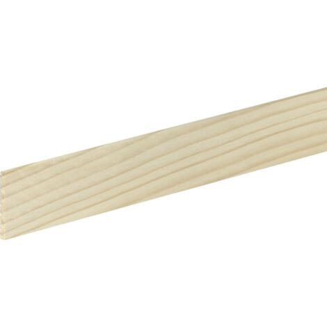 FN Neuhofer Flachleiste 100 cm 40 x 5 mm Fichte/Kiefer Leisten