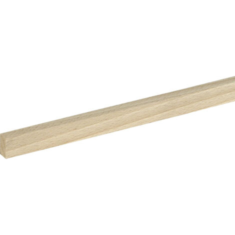 FN Neuhofer Flachleiste 95 cm 15 x 8 mm Buche Leisten
