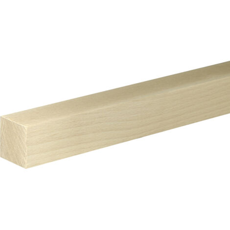 FN Neuhofer Flachleiste 95 cm 40 x 40 mm Buche Leisten