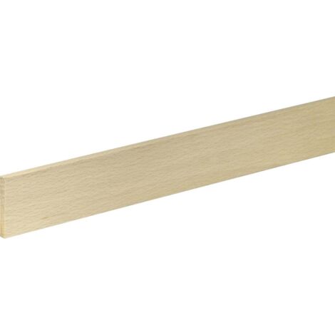 FN Neuhofer Flachleiste 95 cm 40 x 5 mm Buche Leisten