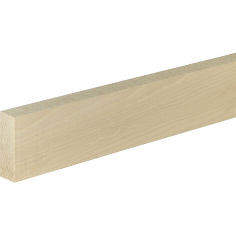 FN Neuhofer Flachleiste 95 cm 60 x 20 mm Buche Leisten
