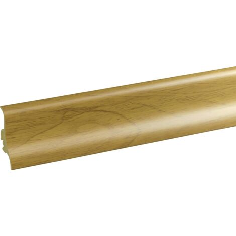 FN Neuhofer Fußleiste 250 cm 48 x 21 mm Eiche antik Leisten
