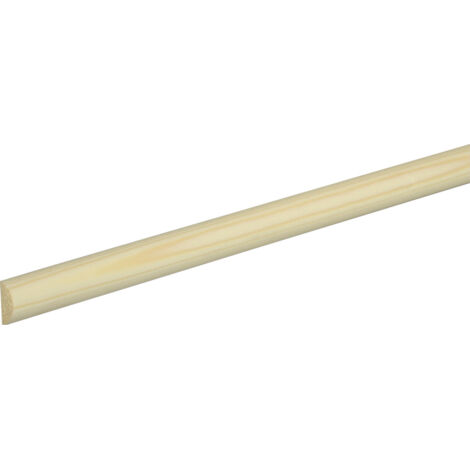 FN Neuhofer Halbrundstab 100 cm 20 x 10 mm Fichte/Kiefer Leisten