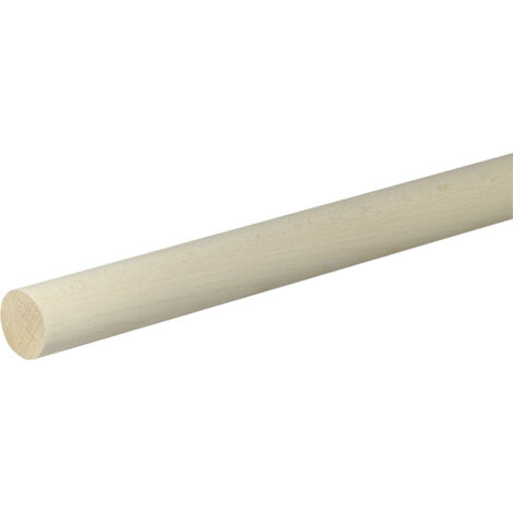 FN Neuhofer Rundstab glatt 100 cm 30 x 30 mm Buche Leisten