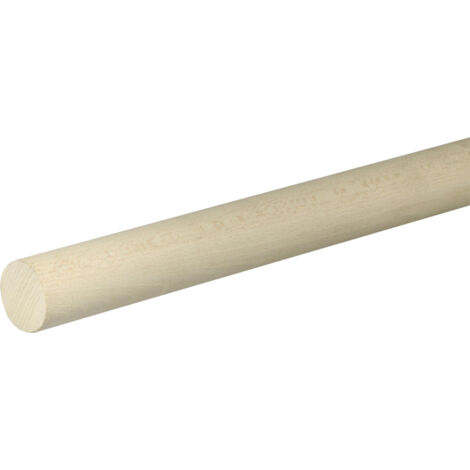 FN Neuhofer Rundstab glatt 100 cm 35 x 35 mm Buche Sockelleiste