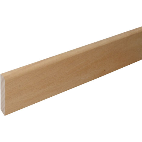 FN Neuhofer Sockelleiste 240 cm 50 x 8 mm Buche Sockelleiste
