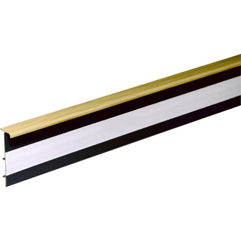 FN Neuhofer Teppicheinschubleiste 250 cm 51 x 14 mm Eiche bedruckt Leisten