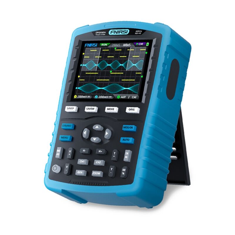 FNIRSI DPOX180H Oscilloscope numérique à phosphore portable 180 MHz-3DB 50000wfms/s double canal 20Mhz générateur de Signal ZOOM XY FFT