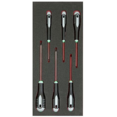 FOAM CON DESTORNILLADORES TORX, 6 PZS FF1E1009 - BAHCO