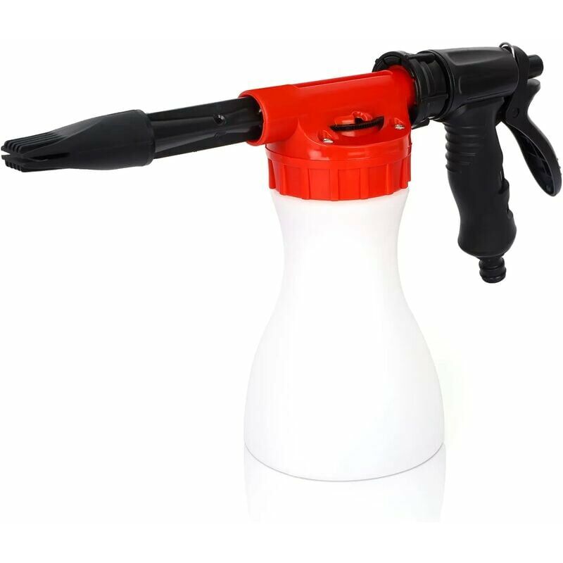 Foam Gun, 900ML Adjustable Spray Gun Connected to Universal Garden Hose