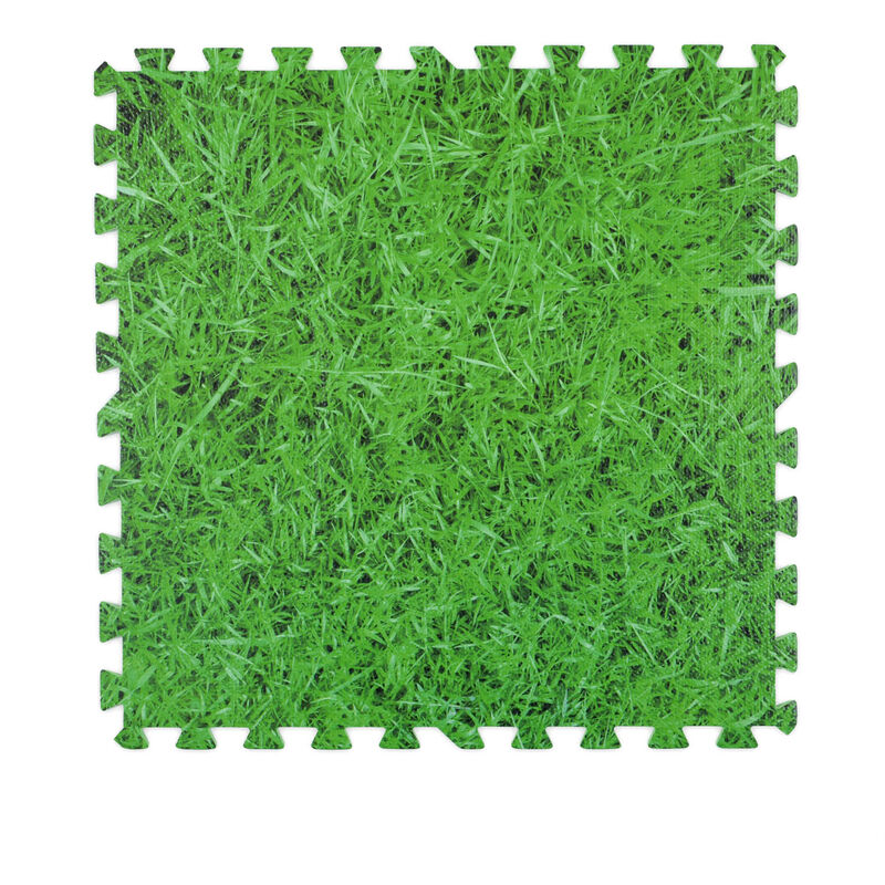 Christow Grass Foam Floor Mats 4 Mats