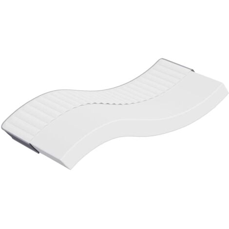 Foam Mattress Medium Soft 90x200 cm vidaXL