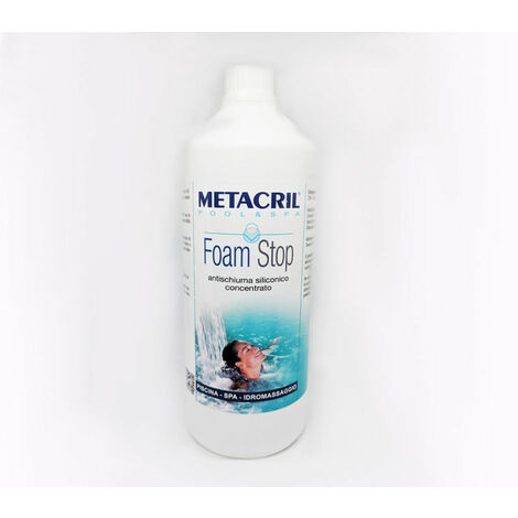Foam Stop - antischiuma concentrato per spa/piscina 1 lt 542 01001 Metacril