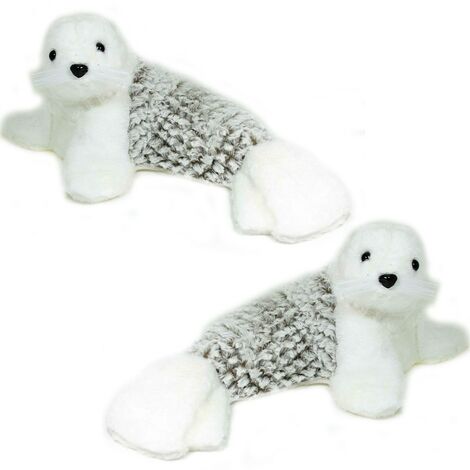 Foca polare decorazione di natale igloo addobbi natalizi allestimento vetrine negozi ornamento casa set da 2 cm 42