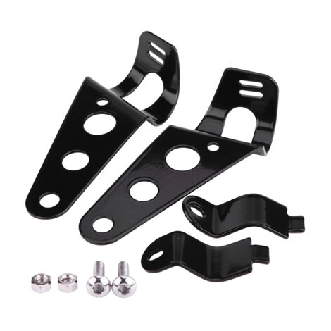 Fockety Prise des Phares de Moto (BLACK)