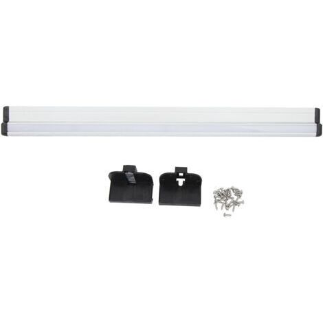Fockety Rail de Table RV, 500mm Alliage d'aluminium antirouille Support de Bande Lumineuse Installation de Table RV Rail Coulissant Stable et fiable Rail de Support de Table Murale