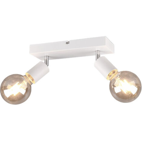 Foco 2xE27 Vannes Blanco L26 cm Trio Lighting