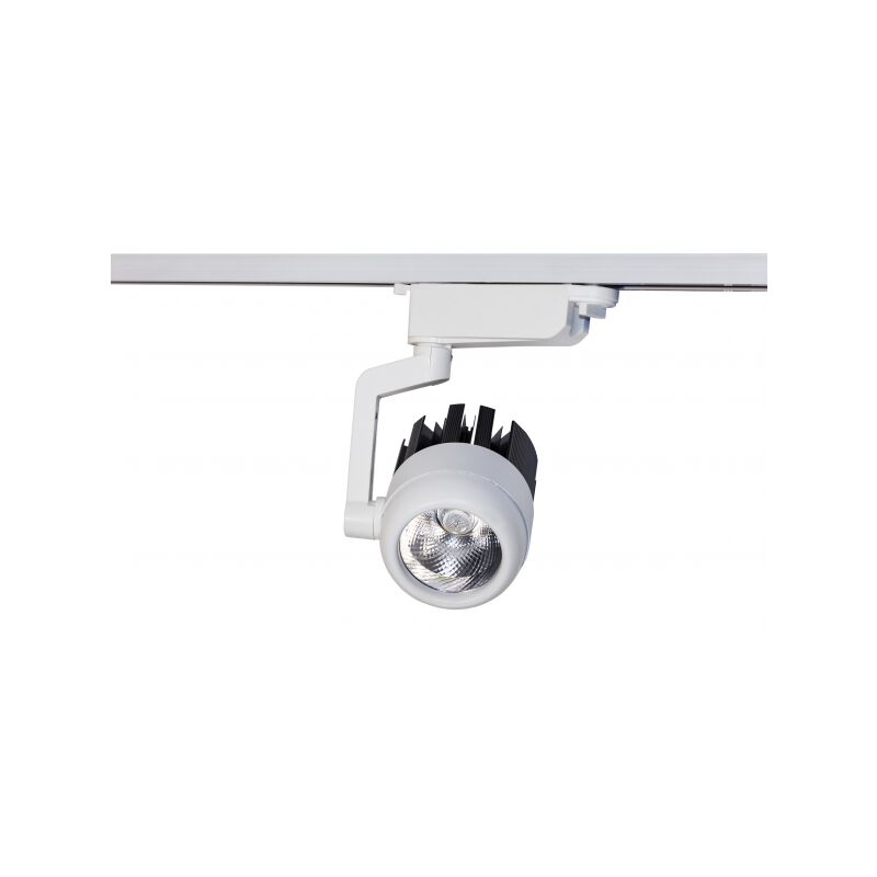 

Fabrilamp - Foco de carril blanco serie Aneto luz cálida 30w - Blanco