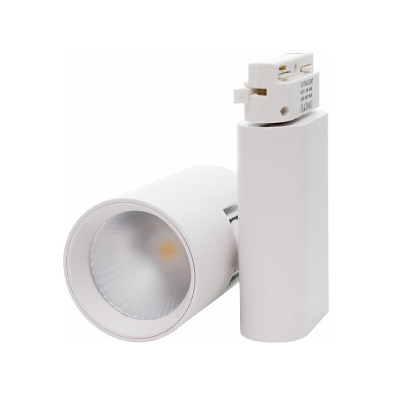 

Faktorled - Foco carril 40w monofasico blanco 4.500k 4000k blanco neutro