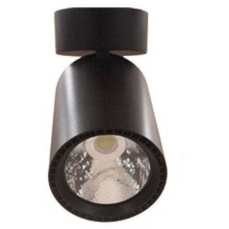 Foco Carril Led 4 Vías Trifásico 24w 3000k, hasta 3 Encendidos
