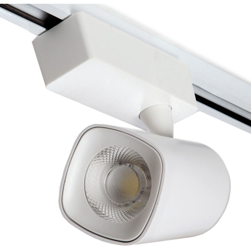 

Greenice - Foco de Carril LED 30W 2.700Lm 6000ºK 'Marco' Monofásico 30.000H [WR-TRMAR-30W-CW] | Blanco Cálido (WR-TRMAR-30W-CW)