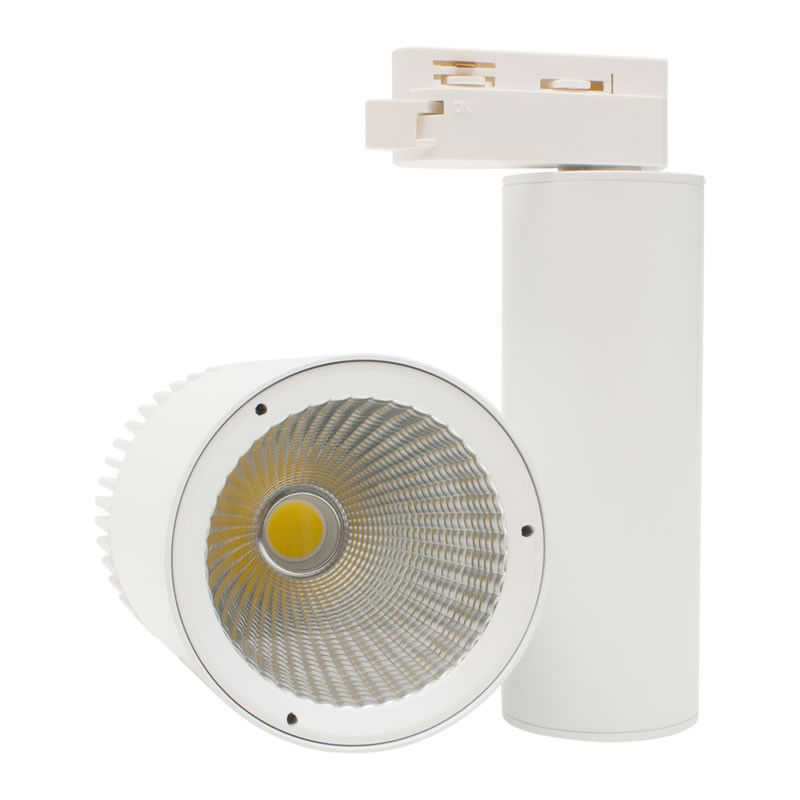 

Faktorled - Foco carril monofasico 30w blanco p 4000k blanco neutro