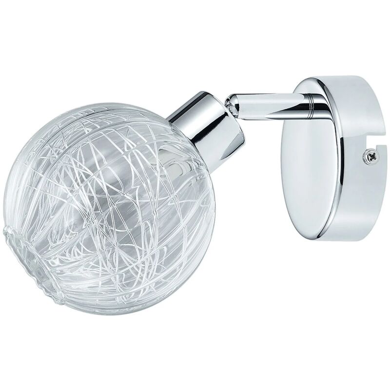 

Lúzete - Foco De 1 Luz Quinn Cromo