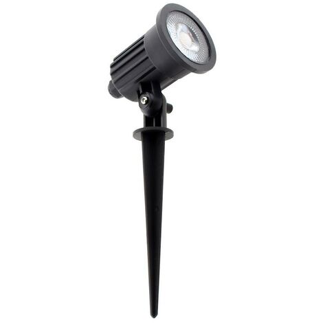 Foco de jardín SUND SPIKE, 5W, Blanco cálido 2700K