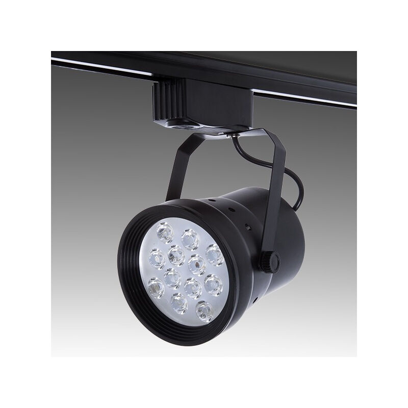 

Greenice - Foco de Carril LED 12W 1200Lm 4200ºK Hadley Monofásico 30.000H [PL-218040-W-B] | Blanco Natural - Blanco (PL-218040-W-B)