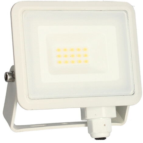 Foco de pared KREON 2 - IP65, 10W, 4000K, 1000lm, Blanco Arlux Lighting
