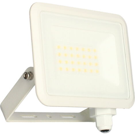 Foco de pared KREON 2 - IP65, 20W, 4000K, 2000lm, Blanco Arlux Lighting