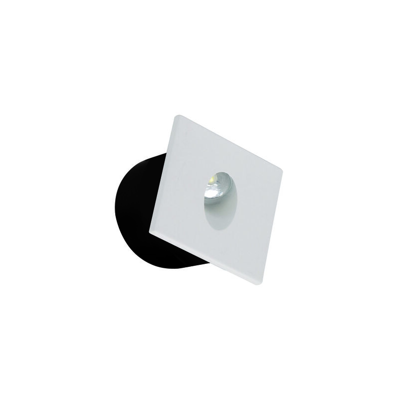 

Foco de pared LED cuadrado blanco 3 W 4000K