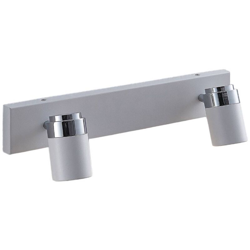 

Lindby - Foco de pared y de techo Kardo de 2 brazos, IP44