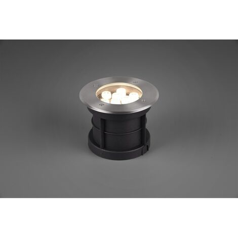 Foco de Paso Led IP65 Niquel Belaja Ø16 cm Trio Lighting