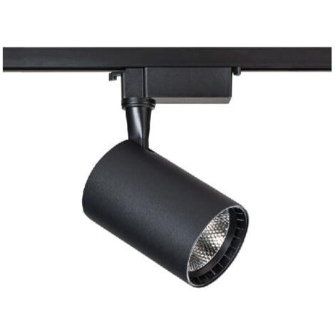 Foco de riel LED 5W negro X-Line DPM