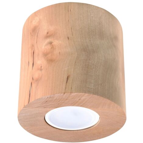 Foco de superficie Inba madera natural