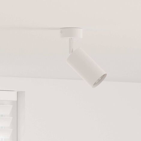 Foco de techo Blanco 6 x 6 x 16.5 cm Acero vidaXL