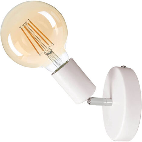 Foco de techo E27 Max.60W Blanco