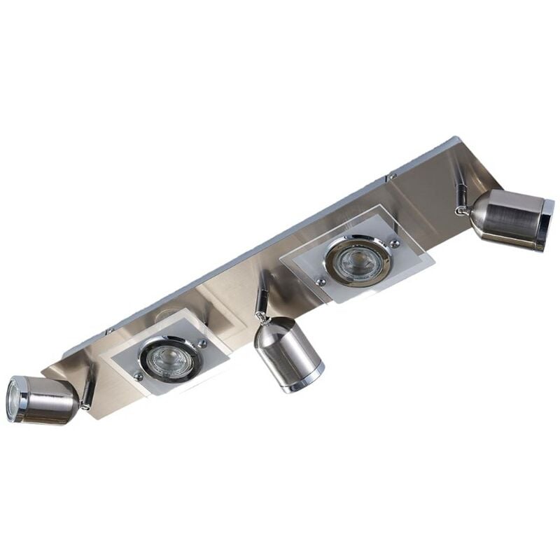 

Lindby - Foco de techo LED Fjolla de cinco llamas