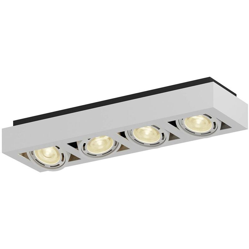 

Arcchio - Foco de techo LED Ronka, 4 brazos, largo, blanco