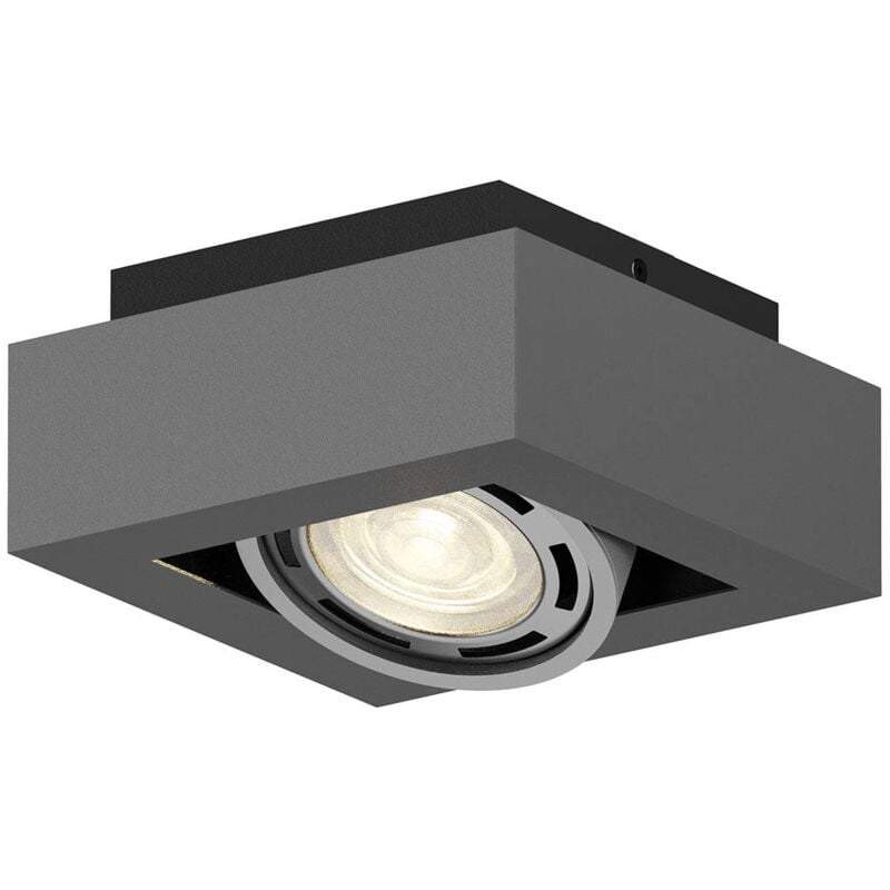 

Arcchio - Foco de techo LED Ronka, GU10, 1 brazo gris oscuro