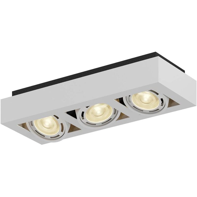 

Foco de techo LED Ronka, GU10, 3 brazo, blanco