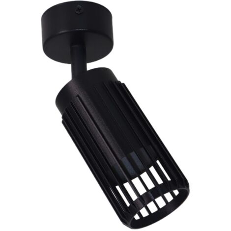 Foco de techo orientable Sahara  Negro
