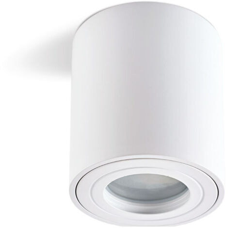 Foco de techo para baño, blanco, redondo, IP44, 1xGU10 35W, AQUARIUS ROUND, Kobi