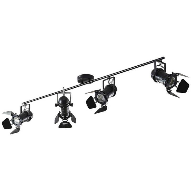 

Lindby - Foco de techo Tilen, 4 brazos, aspecto de foco