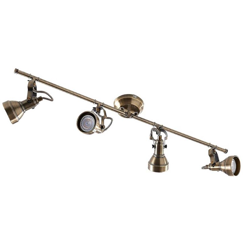 Lámpara de techo 'Perseas' en Bronce Metal - Lindby