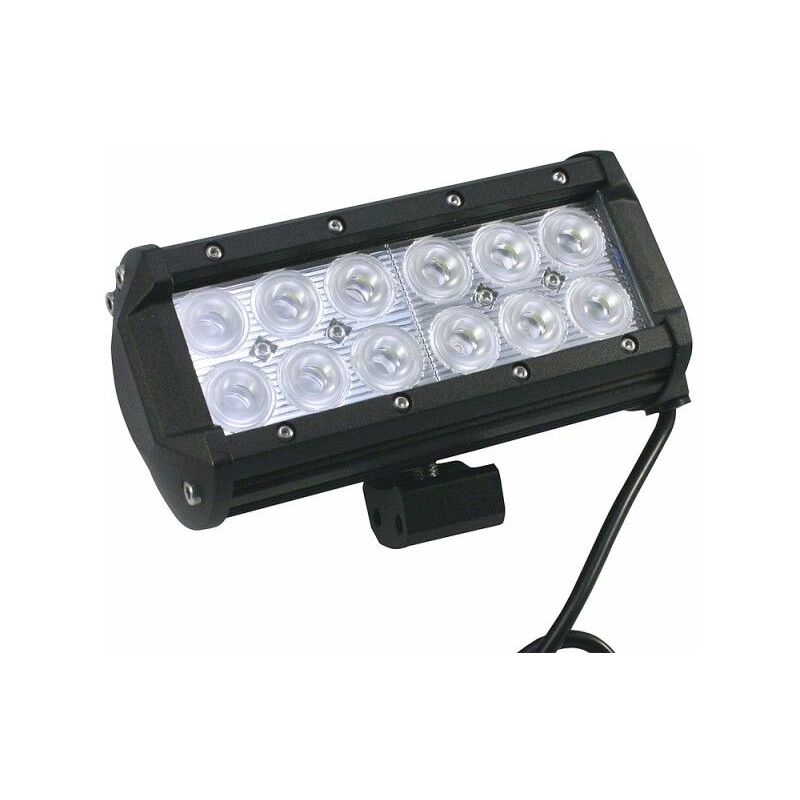 

F2-0019 FOCO DE TRABAJO - BARRA LED PARA 4x4, SUV, QUAD, 9-32V, 36W EQUIVALENTE 360W SPOT - Negro - Bc-elec