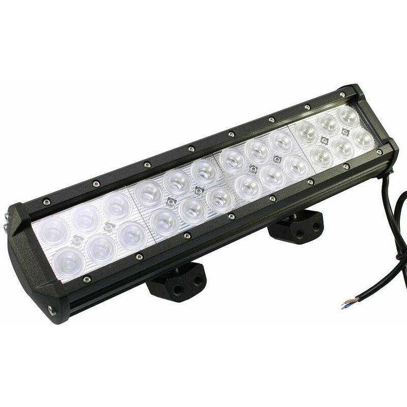 

Bc-elec - GLR-3036L72W FOCO DE TRABAJO - BARRA LED PARA 4x4, SUV, QUAD, 9-32V, 72W EQUIVALENTE 720W FLOOD - Negro